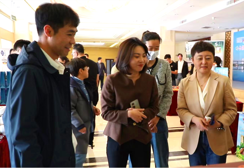 時光良田鮮食玉米參展哈爾濱市各區(qū)縣（市）特色產(chǎn)品展示活動 